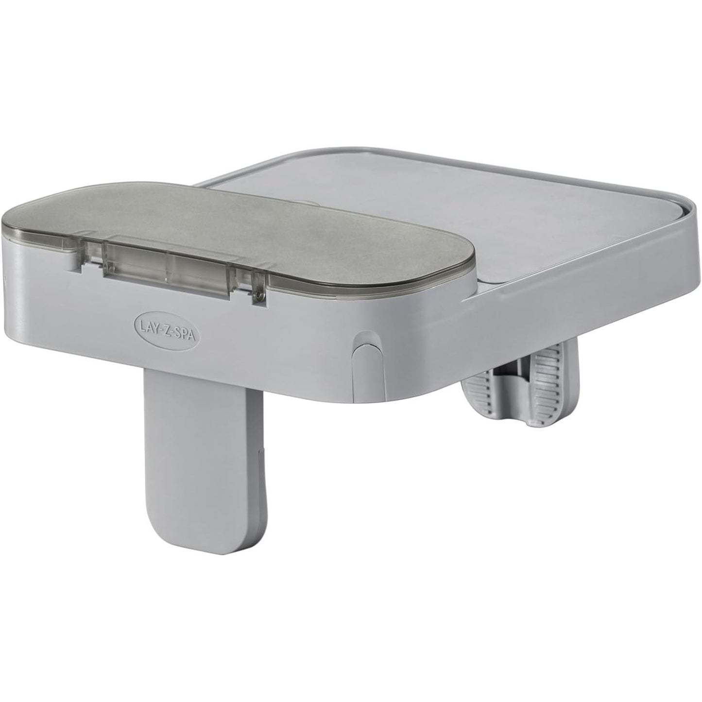 288791 - BESTWAY Tabaka Ruajtjeje Xtras Lay-Z-SPA 4-në-1, 32 x 30 x 18 cm, e Rregullueshme, e përshtatshme për të gjitha modelet Lay-Z-SPA, Ndarje Ruajtjeje Rezistent ndaj Spërkatjeve, Grepa Peshqirësh, Mbajtëse Tableti