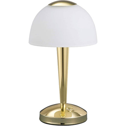245666 - TRIO Llambë Tavoline Ventura, përfshirë 1 x LED, SMD, 5.0 Vat, 3000K, 400 Lm, Ø: 15.5cm, L: 28.0cm, IP20, çelës me prekje me 4 nivele