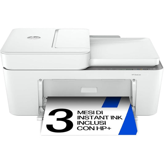 188780 - HP DEKJET 4220e, Printeri Multi-funksional 588K4B, Abonim 3-mujor i Menjëhershëm me Bojë, Inkjet, Formati A4, Ngjyrë, Printim manual nga të dyja anët, 8.5 ppm, Wi-Fi, Ushqyes automatik dokumentesh, Faks celular, Ngjyrë e bardhë