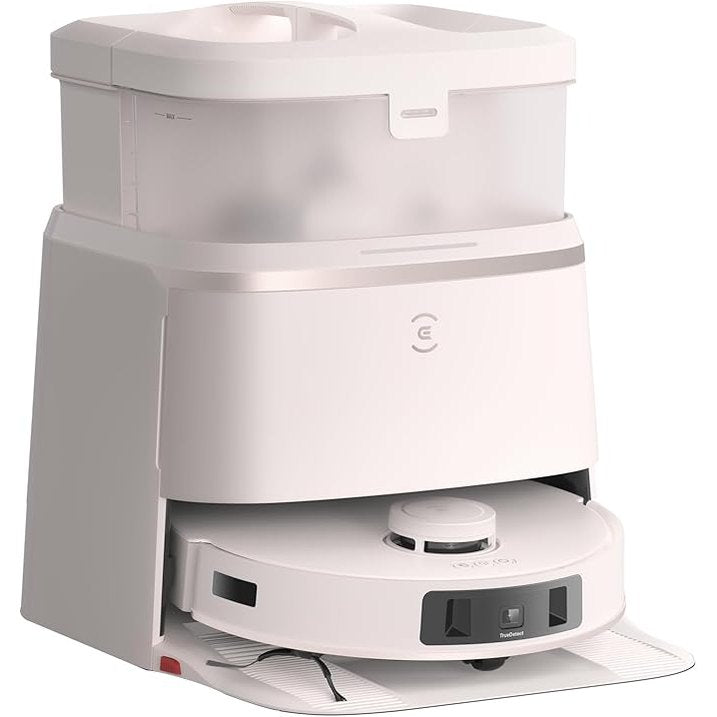 94028 - ECOVACS - Fshesë Robotike DEEBOT T30 Pro Omni Mini Station, TruEdge (Tërheqje Adaptive), Fuqia e Thithjes 11,000 PA, Pastrim me Mop me Ujë të Ngrohtë, Pastrim i Thellë, Teknologjia ZeroTangle