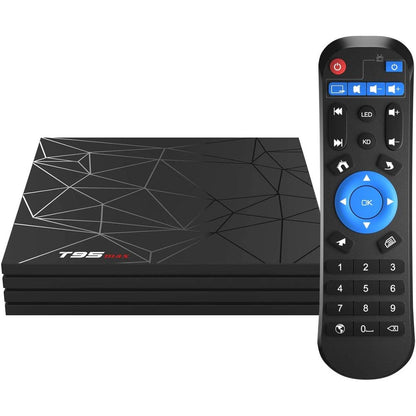 319831 - ANDROID TV BOX 10.0, 4Go RAM, 32Go ROM, H616 Quad-core cortex-A53, Mbështetje 3D, 6K Ultra HD, H.265, 2.4GHz WiFi, Ethernet