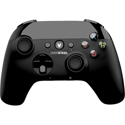 295758 - OVERSTEEL Kontrollues loje pa tel - Tombac, Dridhje, Jetëgjatësi baterie 8 orë, Bateri litiumi, USB dhe Bluetooth, PC/Çelës/Smartphone/Tablet/Android TV, i zi