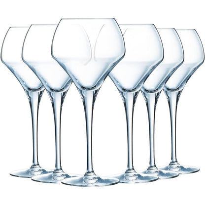245340 - CHEF & SOMELIER Gotë Vere 37cl - Set me 6 - Qelqi kristal Krysta - Paketim i përforcuar