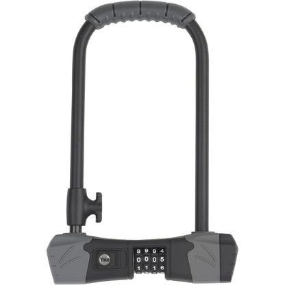213837 - YALE Lock U me dryn standard me kombinim, zinxhir ultra i përforcuar, kod 4-shifror, montim biçiklete i përfshirë