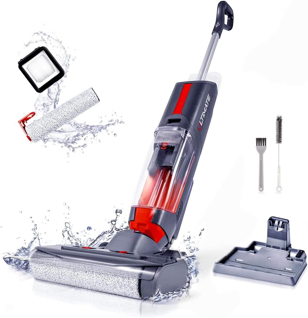 83138 - FSHESË ATVEL F16 Ultimate me korrent, pa tel, dizajn të dyfishtë, rezervuar për dysheme qilimash, pllakash dhe druri | Tregues LED vetëpastrues | I fuqishëm, i lehtë dhe i qetë
