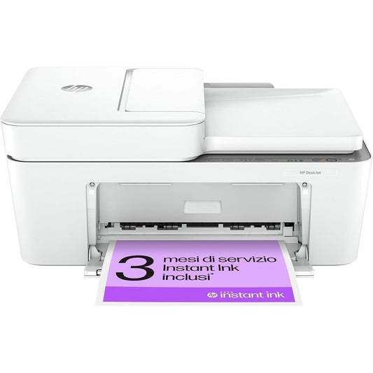 126313 - HP DeskJet 4220e, Printer Shumëfunksional i ngjyrave me Wi-Fi dhe Faks Celular, Përfshin 3 Muaj Printim Falas me HP Instant Ink, Ushqyes Automatik Dokumentesh, Ngjyra e Bardhë, HP+