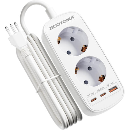 295293 - Adaptor Zvicër-Gjermani me karikues të shpejtë USB PD20W, kabllo 1.5 m, tipi J, për Zvicër, Jordani, Madagaskar, Maldive, Lihtenshtajn, Ruandë