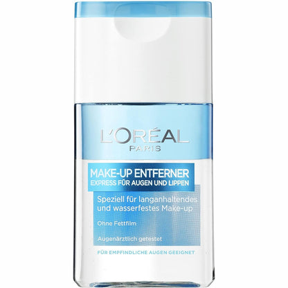 319028 - L'ORÉAL PARIS Depilues për Sytë për Femra, heq grimin pa lënë mbetje yndyrore, qetëson lëkurën me vajra të butë, 1 x 125ml
