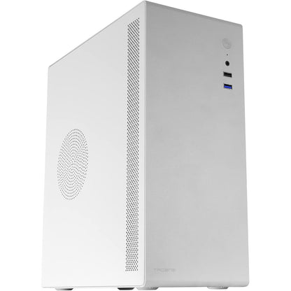 266399 - TACENS ORUMX500, Kuti e Hollë Micro-ATX Mini-Tower + Furnizim me Energji SFX 500W, Ultra Kompakte, Kornizë Çeliku, Ventilator 80 mm, E Bardhë