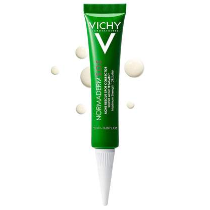 302202 - VICHY Normaderm SOS Pastë Sulfuri Kundër Puçrrave 10% Squfur, 20 ml; Trajtim për puçrrat, qetësues për lëkurën, me niacinamidë dhe acid salicilik, testuar dermatologjikisht