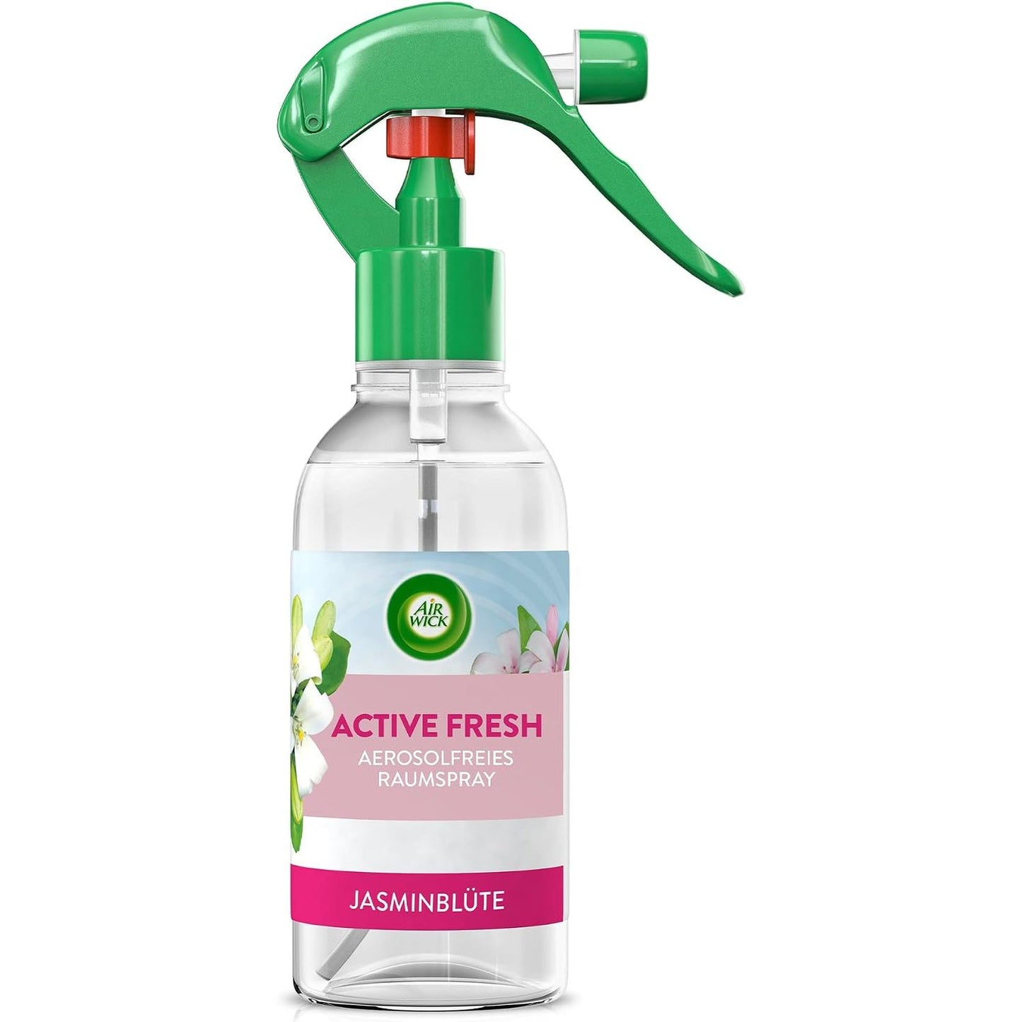 275988 - AIR WICK Active Fresh, sprej dhome pa aerosol, vajra esencialë natyralë, aromë: Lule jasemini, 237 ml
