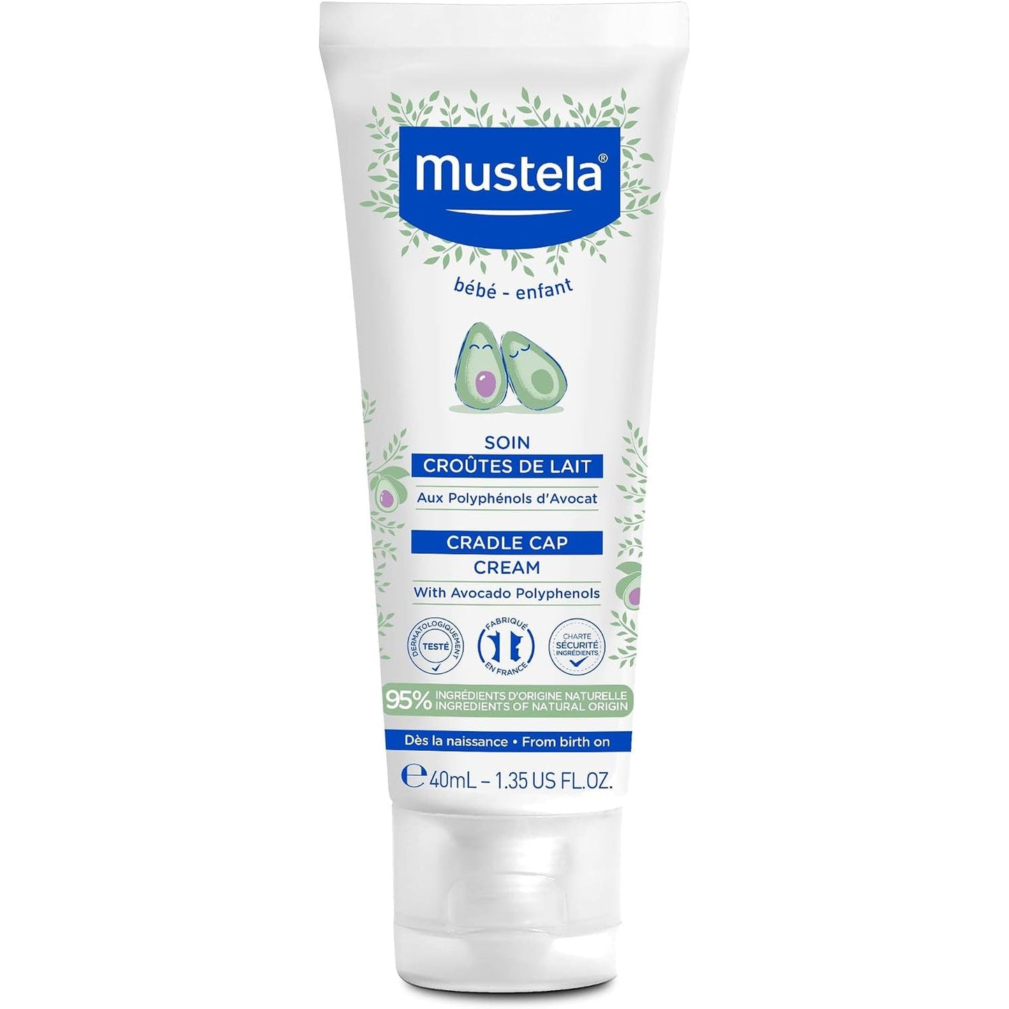 321492 - MUSTELA Trajtim Qetësues dhe Parandalues për Kapakun e Djepit për Foshnje 40ml