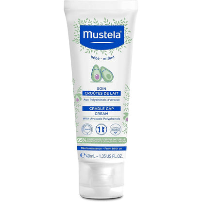 321492 - MUSTELA Trajtim Qetësues dhe Parandalues për Kapakun e Djepit për Foshnje 40ml