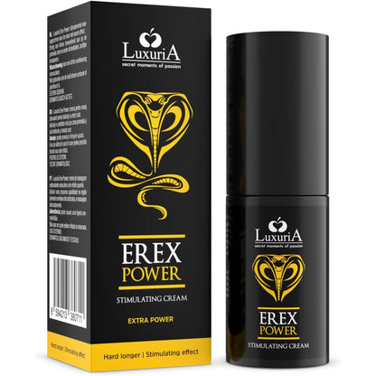 307895 - INTIMATELINE Erex Power - Krem stimulues dhe energjizues për të përmirësuar ereksionin penil, riaktivizon qarkullimin e gjakut, 30 ml