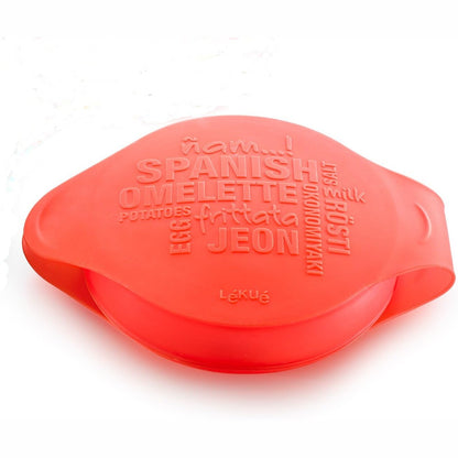 222741 - LÉKUÉ - Kallëp tortilla silikoni i kuq i platinumit 45 x 35 x 25 cm