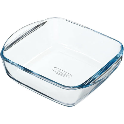 288480 - PYREX Ena për Furrë, Qelq Borosilikat Ultra Rezistent, 20x17 cm, 1L, I Përputhshëm me Fritezë Ajri, Mikrovalë, Ngrirës dhe Lavastovilje
