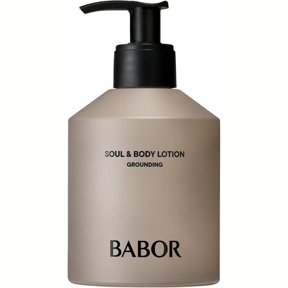 321147 - BABOR Locion Soul & Body, kujdes për trupin me thithje të shpejtë, qumësht qetësues për lëkurën, krem trupi për lëkurë të thatë, hidratues forcues, ceramide vegane, 250 ml