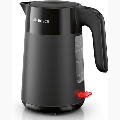 277464 - BOSCH Çajnik pa tel MyMoment TWK2M163, 1.7 L, 2400 W, fikje automatike, mbrojtje nga mbinxehja, filtër i lëvizshëm, mbrojtje nga zierja pa ujë, e zezë mat