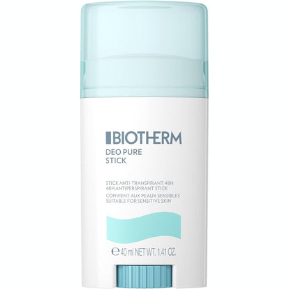 317403 - BIOTHERM DEO PURE STICK, antidjersë pa alkool për femra, mbrojtje deri në 48 orë, teksturë e butë pluhurore, aromë gjallëruese, për të gjitha llojet e lëkurës, 40 ml