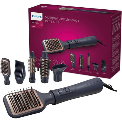 275061 - PHILIPS AirStyler Series 5000, Stilues flokësh me 5 aksesorë stilimi (Modeli BHA530/00)