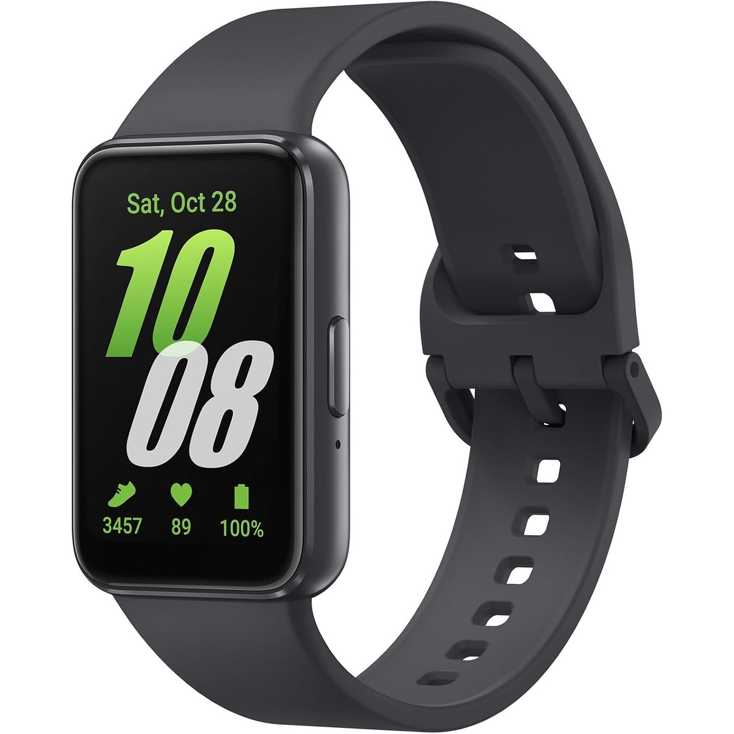 266195 - SAMSUNG Ora inteligjente Galaxy Fit3, gjurmues fitnesi, gri, garanci 36-mujore