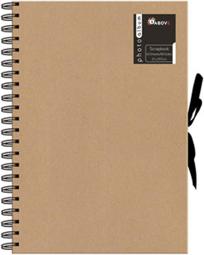 262736 - LIBËR EKSPOZIMI A4 KRAFT 40 FLETË - 21CM X 29.7CM