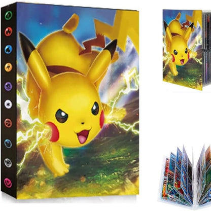 229522 - Album me letra tregtare Pokemon, 4 xhepa, 30 faqe, kapacitet 240 letrash