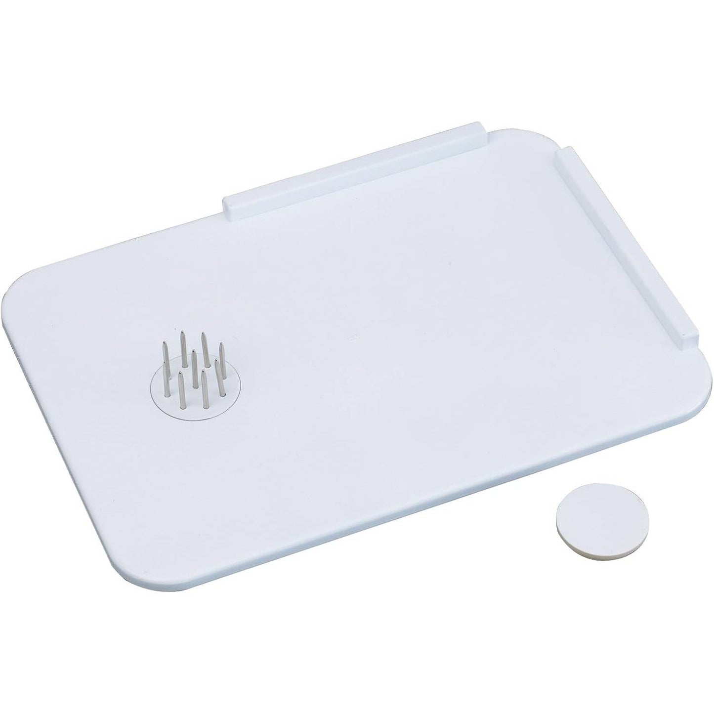 294228 - TAVË PLASTIKE për shpërndarje shtëpiake, me thumba çeliku inox, tavë me cep në formë L