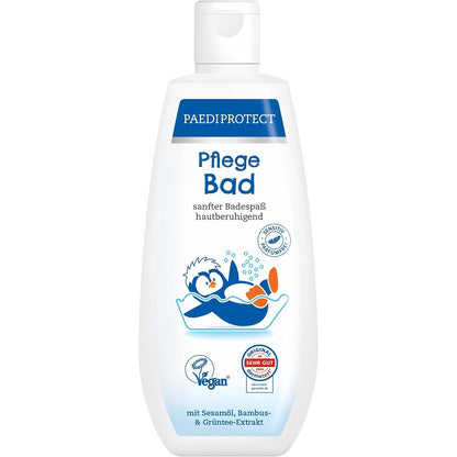 322129 - PAEDIPROTECT - Shtesë për Banjë për Kujdesin për Foshnjat dhe Fëmijët, 250 ml, pa aromë dhe pa mikroplastikë