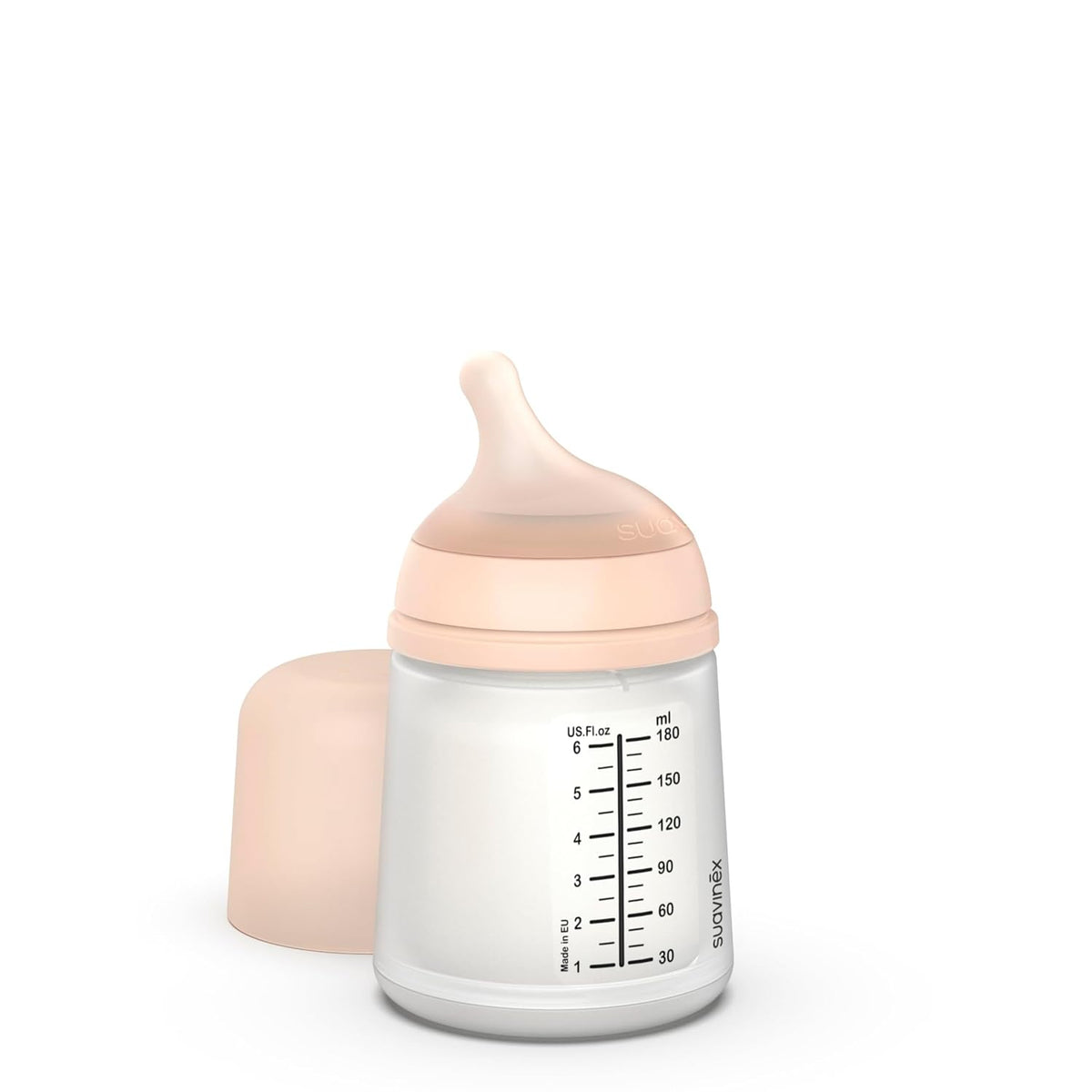 297199 - SUAVINEX Shishe Zero Zero Anti-Kolik për Bebe, 180ml, 0+ muaj (A)