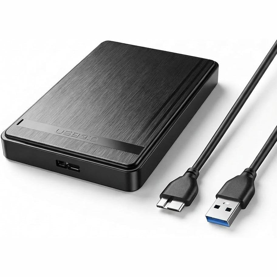 310702 - GZGXKJ Kuti disku të jashtëm 2.5" USB 3.0, e pajtueshme me disqet SATA HDD/SSD 7mm/9.5mm, përshpejtim UASP/Trim, instalim pa mjete