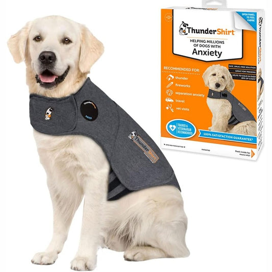 221332 - THUNDERSHIRT Jelek qetësues për qen - Gri - Madhësia XL