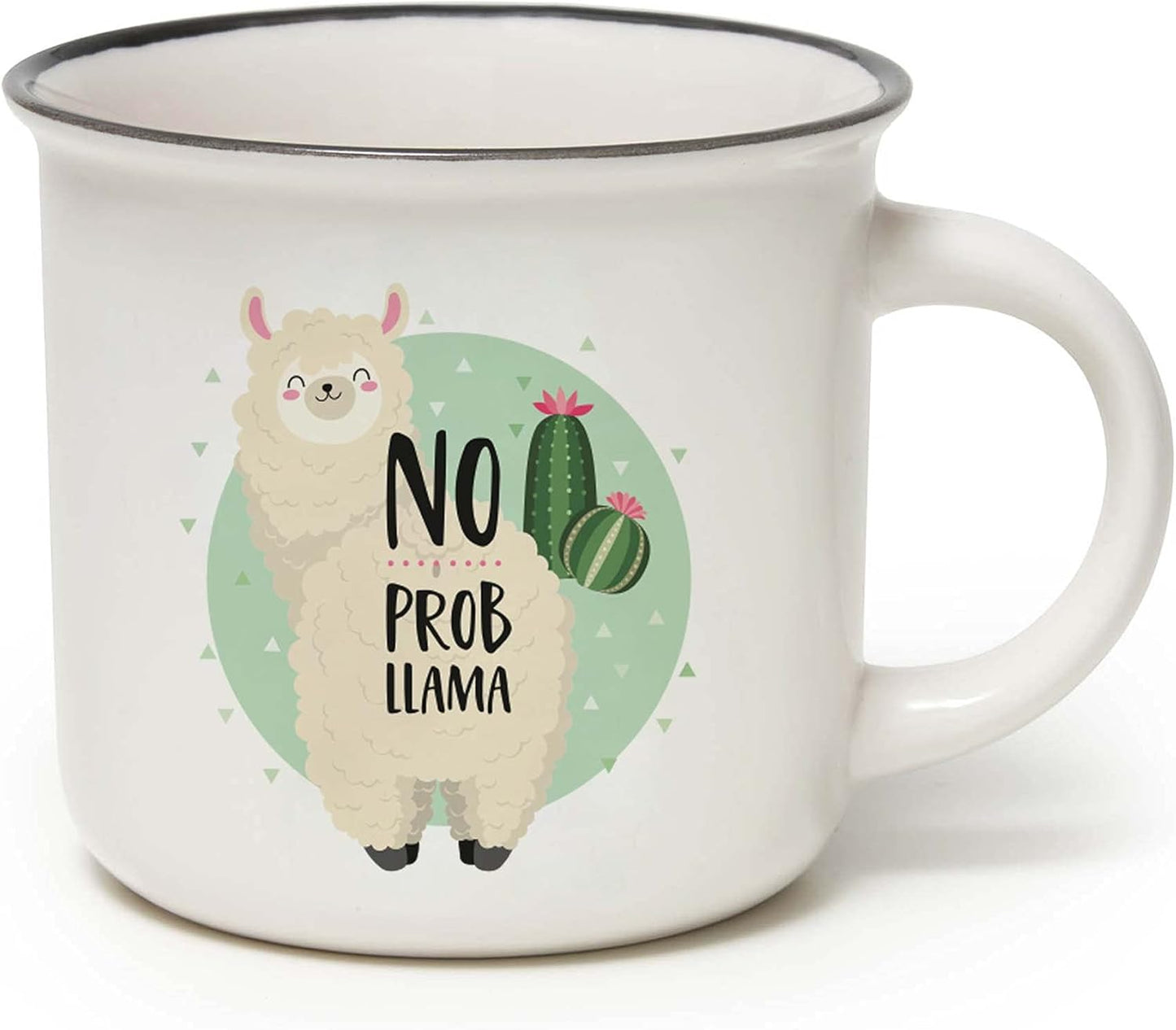 257472 - LEGAMI Filxhan Puccino, Temë Llama, Porcelan i Ri, Kapacitet 350 ml