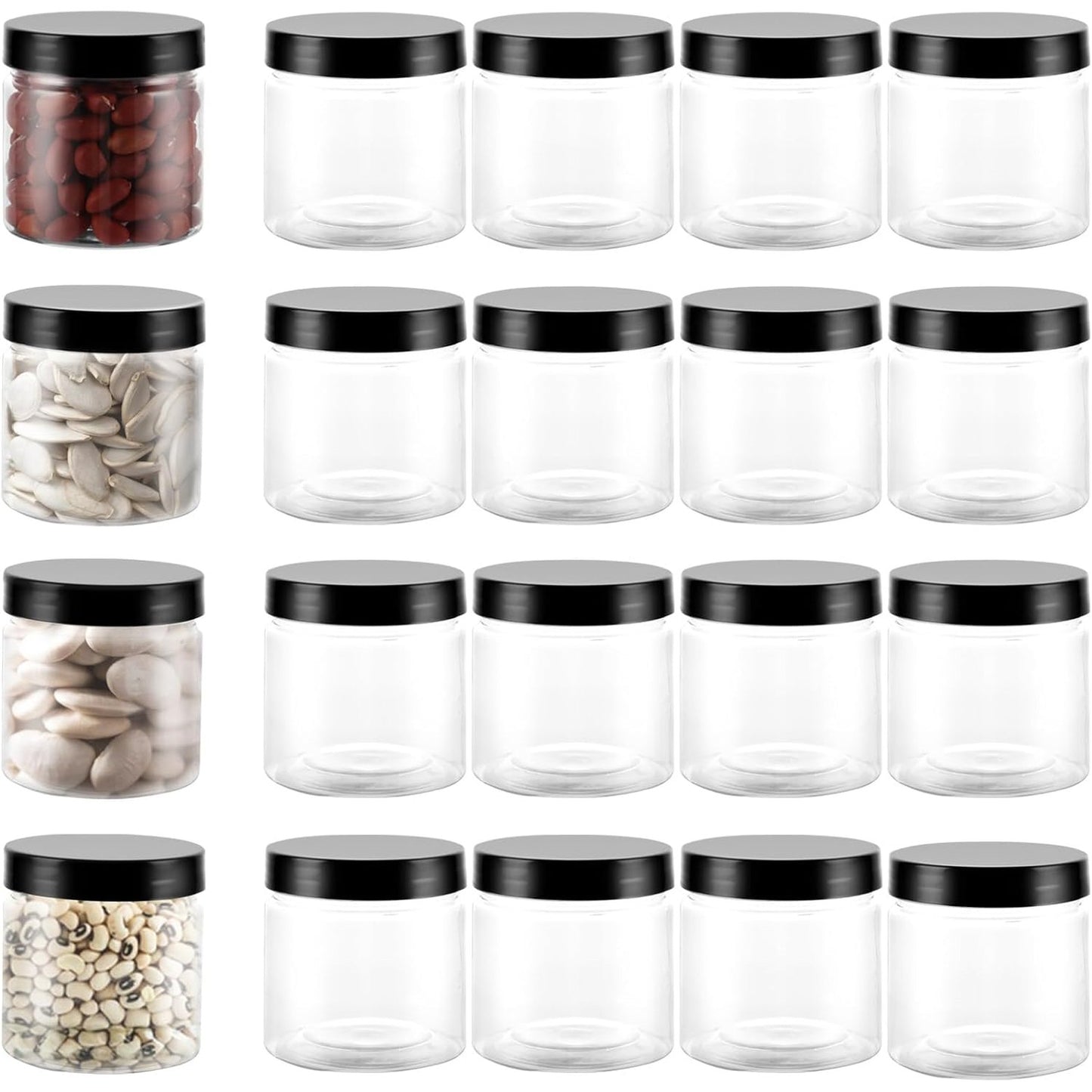 215339 - YAYODS Enë plastike 180 ml, 20 pjesë, hermetike