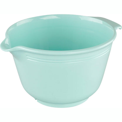 218702 - DR. OETKER Enë përzierëse 2.5L, plastikë rezistente ndaj goditjeve, jeshile pastel, e përshtatshme për lavastovilje, 1 copë