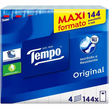 289771 - TEMPO Shami Dore me Xhep, 4 Shtresa, 144 Paketa me 9 Shami Dore.