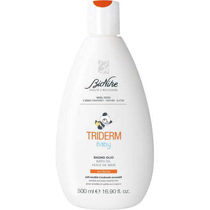 271825 - BIONIKE Triderm Baby 500ml - Vaji për Banjë për Foshnje dhe Fëmijë për Lëkurë të Ndjeshme
