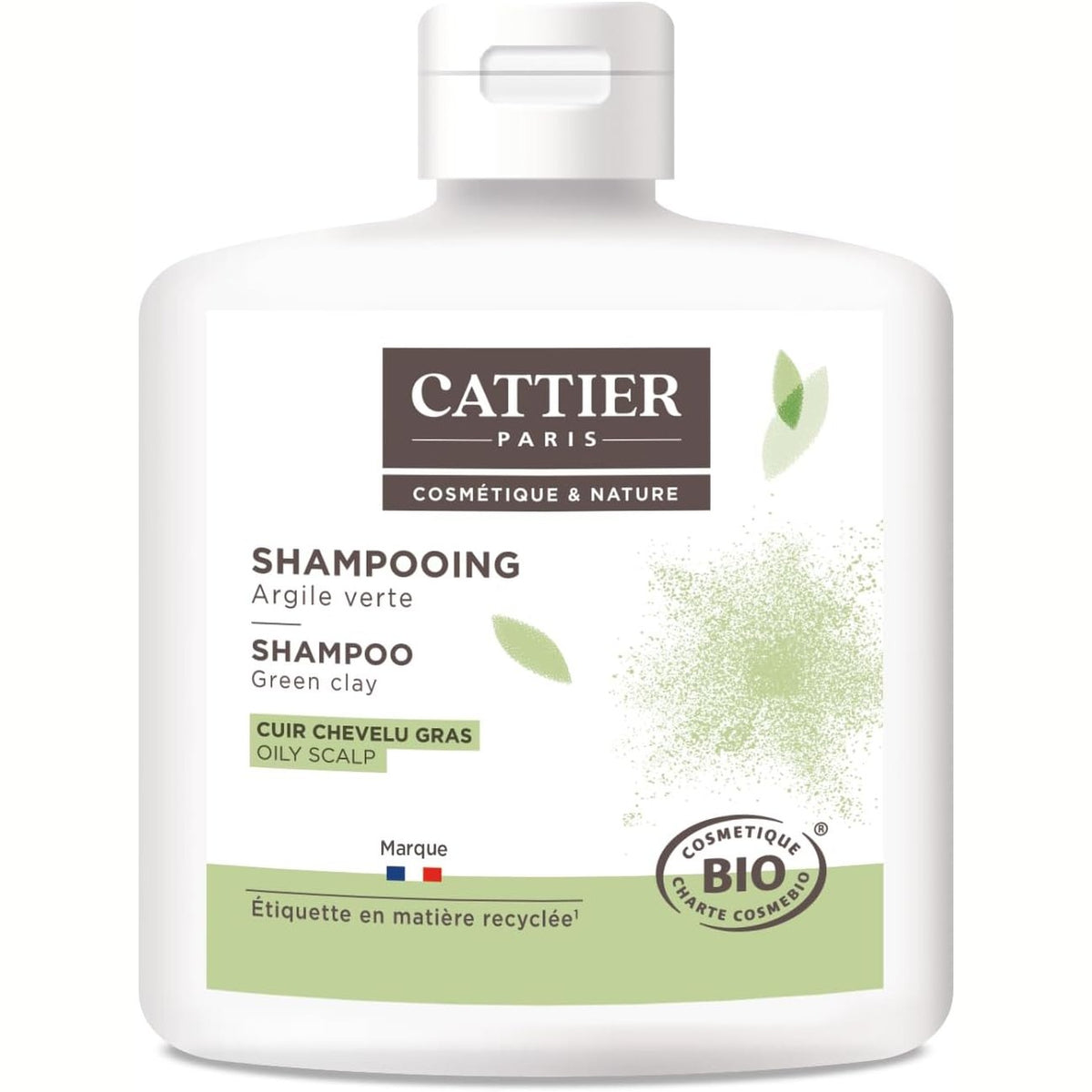 306969 - CATTIER Shampo për skalpin e yndyrshëm me argjilë jeshile 250ml
