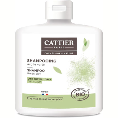 306969 - CATTIER Shampo për skalpin e yndyrshëm me argjilë jeshile 250ml