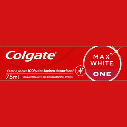 319097 - COLGATE Pastë dhëmbësh zbardhuese Max White One 75 ml - Heq deri në 100% të njollave sipërfaqësore