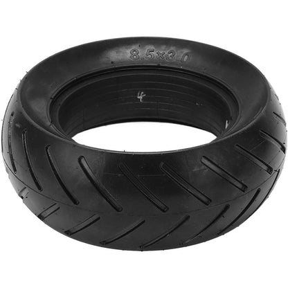 335036 - DIOCHE 1 cope. Goma prej gome të fortë, gome skuteri 8.5 x 3.0 inç, anti-rrëshqitëse, për skuterët elektrikë (e zeze)