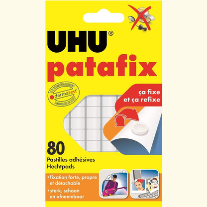 335721 - UHU - Patafix - Ngjitës të Dyanshëm të Prerë paraprakisht për të Gjitha Sipërfaqet