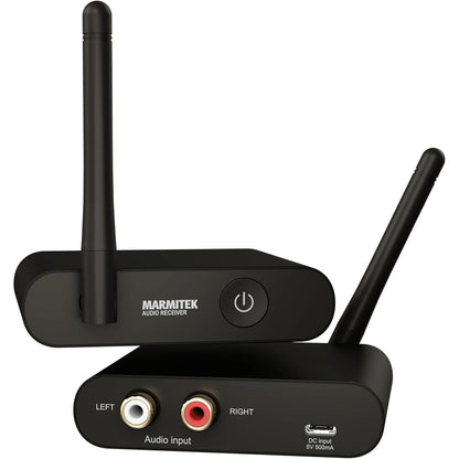 299115 - MARMITEK Transmetues/Marrës Audio Pa Tel WA300, Zë TV Pa Tel, Dixhital 2.4GHz, Vonesë 12.5ms, Plug & Play, Jack 3.5 mm dhe Lidhës RCA, USB-C
