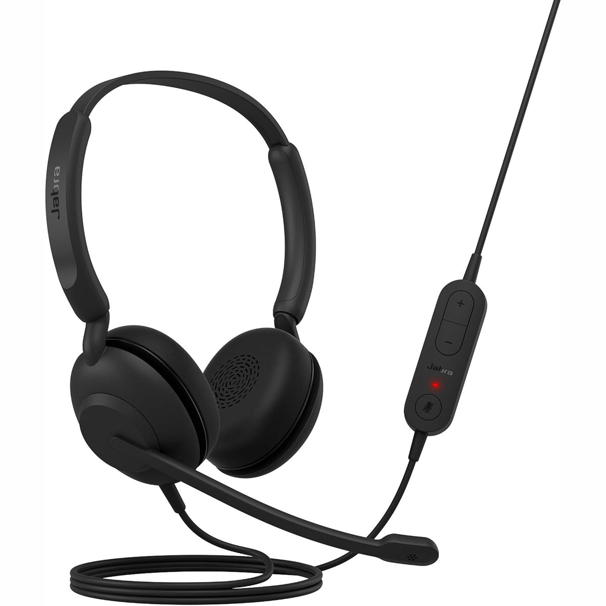 276649 - JABRA Kufje me Tel Evolve 10 me Mikrofon Anulues Zhurmës për PC/Laptop, USB-A, I Certifikuar TCO, Dizajn i Lehtë, Kontroll i Vëllimit/Thirrjeve, E Zezë