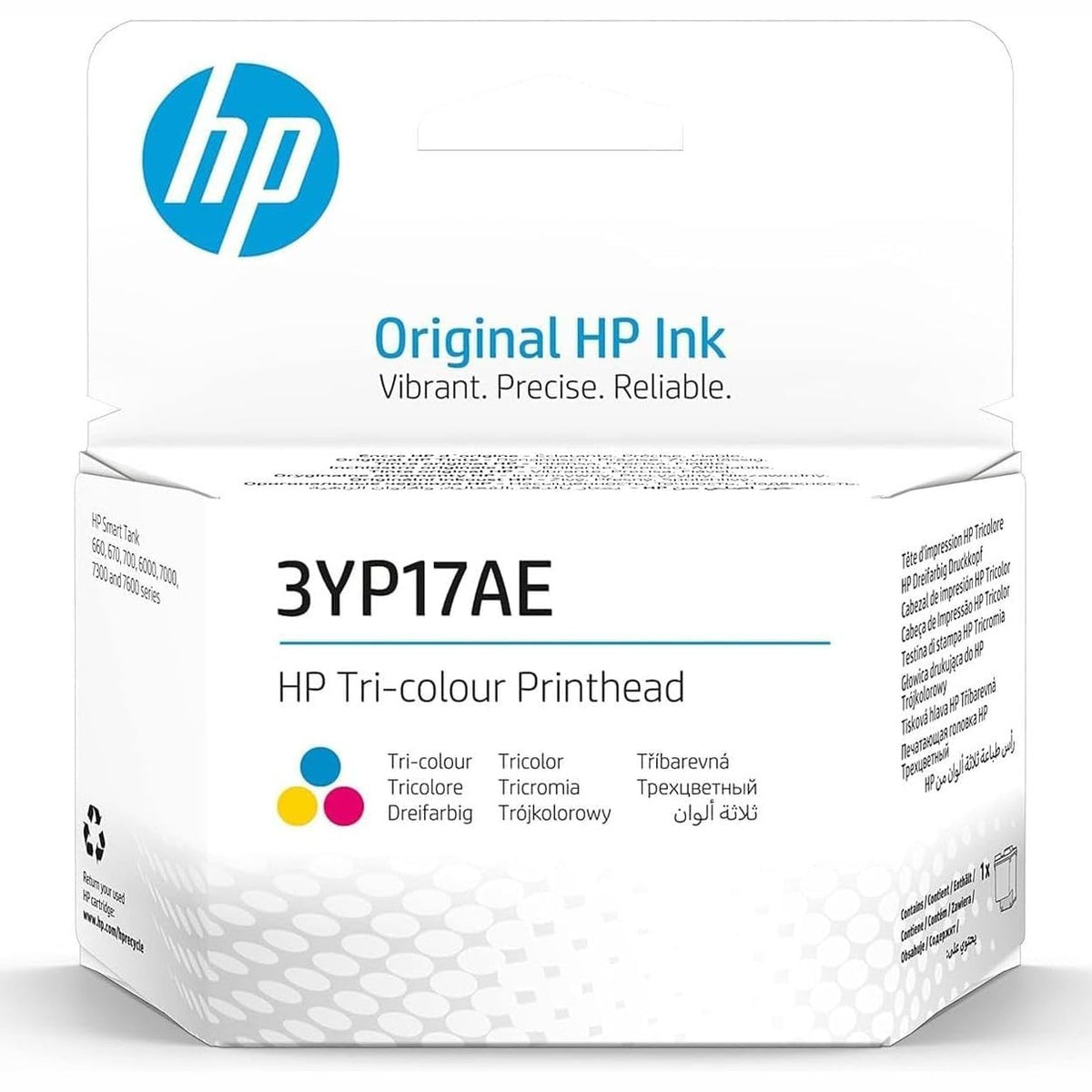 299405 - HP Kokë printimi me tre ngjyra (3YP17AE)