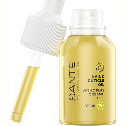 319068 - SANTE NATURAL COSMETICS – Vaj për thonj dhe kutikula, 15 ml, me vajra organikë dhe vitaminë E, vegan