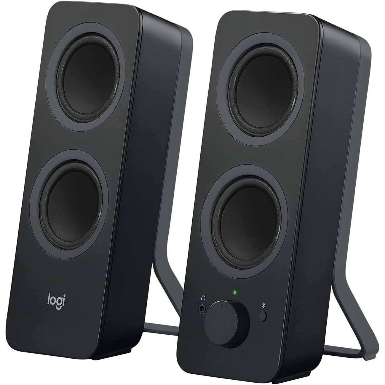 268140 - LOGITECH Z207 Sistem altoparlantësh Bluetooth për PC, Zë stereo, Fuqi 10W, Hyrje audio 3.5 mm, Prizë BE/FR, i Zi