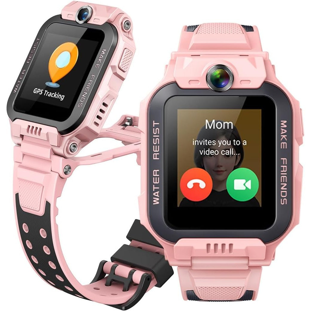 276038 - IMOO Ora inteligjente Z7 për fëmijë, 4G me GPS, video HD, thirrje zanore, IPX8, Rozë e çelët