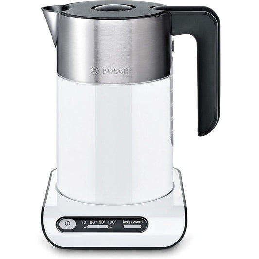 217098 - BOSCH Çajnik TWK8631GB Styline Collection, 1,5 l, i zi/argjendtë