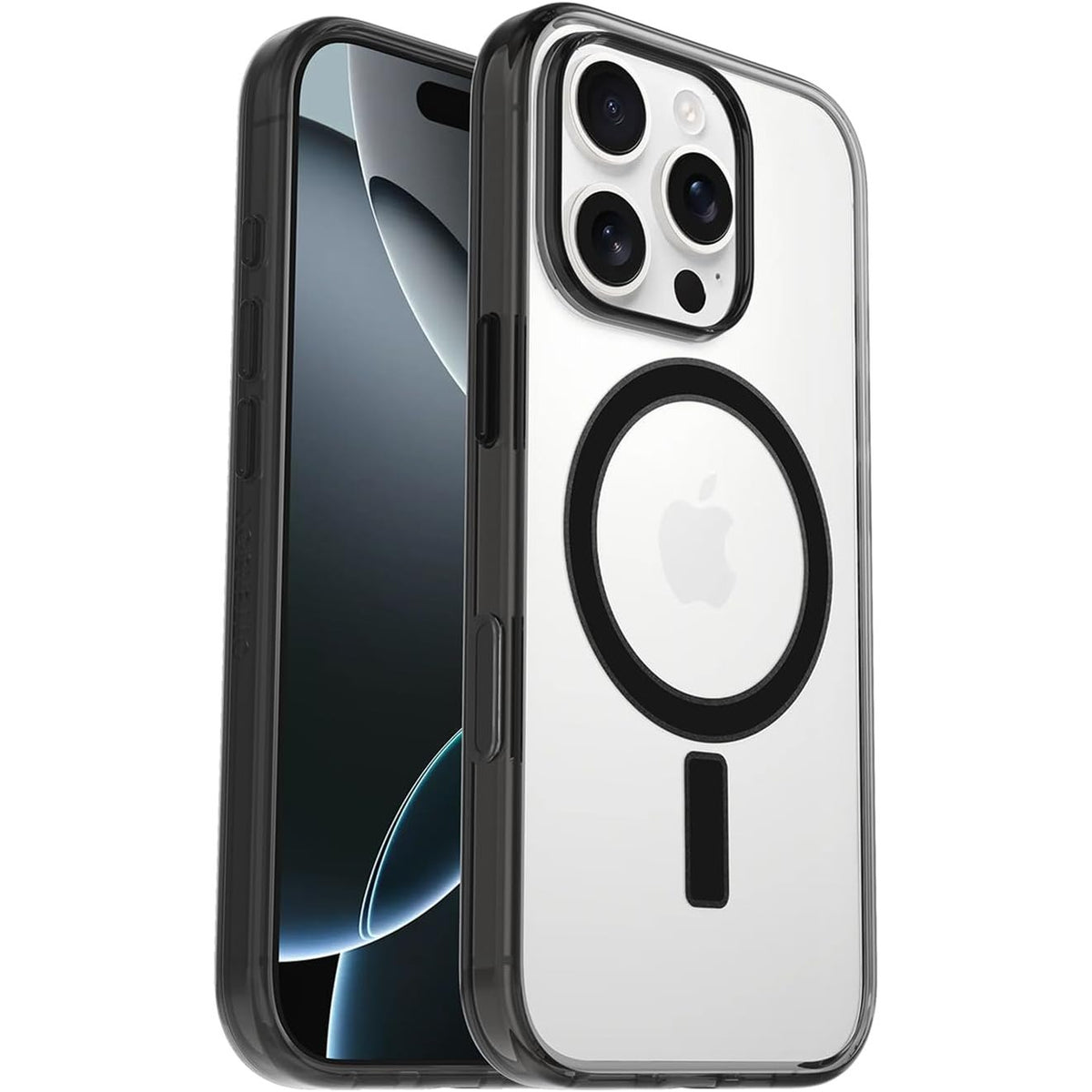 295744 - OTTERBOX Seria e Mbështjellësve Clear me MagSafe për iPhone 16 Pro, Mbrojtëse ndaj goditjeve, ultra e hollë, e testuar 3 herë sipas standardit ushtarak, Grackle